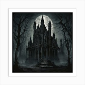 Haunted Castle Art Print