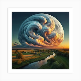 Clouds In The Sky 1 Art Print