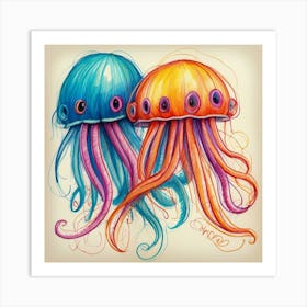 Jellyfish 44 Art Print