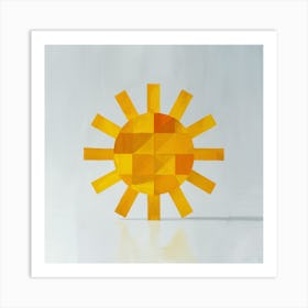 Abstract Sun 1 Art Print