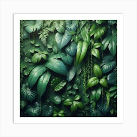 Leaves and Plants Art Print