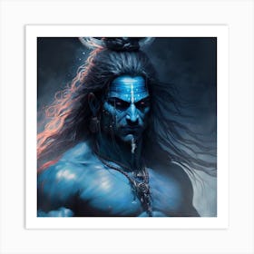 Shiva Rudra 1 Art Print