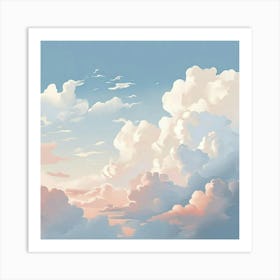 Clouds In The Sky 2 Art Print