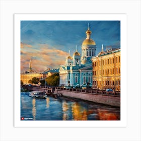 St Petersburg Art Print