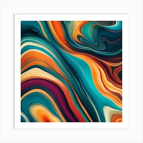 Abstract Painting 31 Art Print