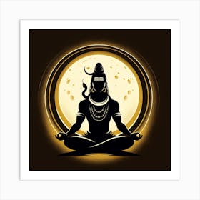 Lord Shiva 10 Art Print