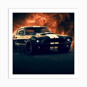 Ford Mustang Art Print