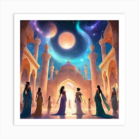 Egyptian Women Art Print