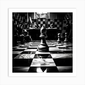 Chess (4) Art Print