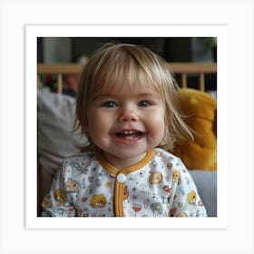 Baby Smiles 1 Art Print