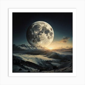 Full Moon 6 Art Print