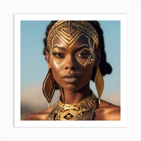 African Beauty 1 Art Print