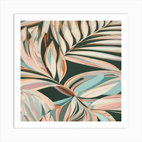 Tropical Leaves 2 Art Print