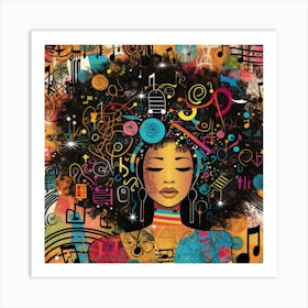 Afrofuturism 21 Art Print