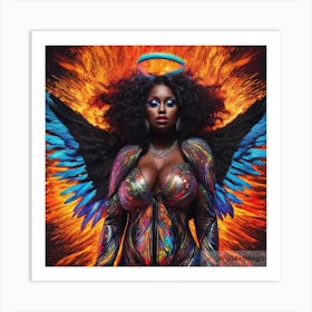 Mrz Wings Art Print