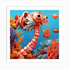 Sea Creature 1 Art Print