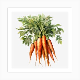 Carrots 4 Art Print