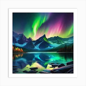 Aurora Borealis 25 Art Print