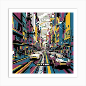 Bold City Art Print