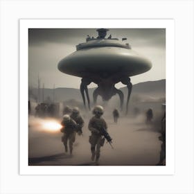 Alien Invasion Art Print