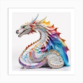 Rainbow Dragon Art Print