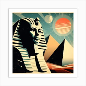 Egyptian Art Art Print