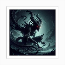 Demon 2 Art Print