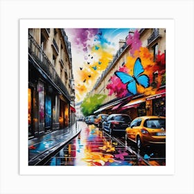 Paris Street Art Print