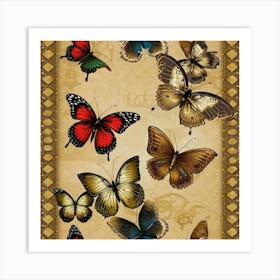 Butterfly Wall Art Art Print