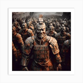 Terracotta Army Art Print