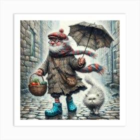 Santa Claus Art Print