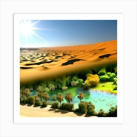 Desert Stock Videos & Royalty-Free Footage Art Print