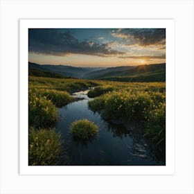 Landscape With The Presence Of Or Creator Art Print