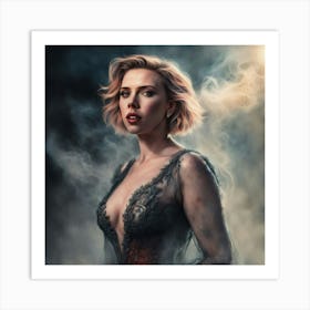 Scarlett Johansson 5 Art Print