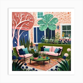 Garden In Bloom Art Print