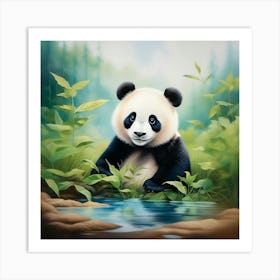 Panda 14 Art Print