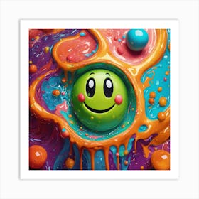 Smiley Face 5 Art Print