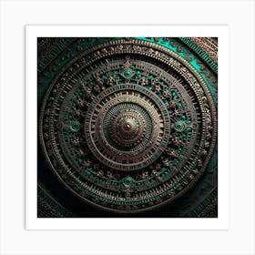 Mandala of Good Luck Art Print