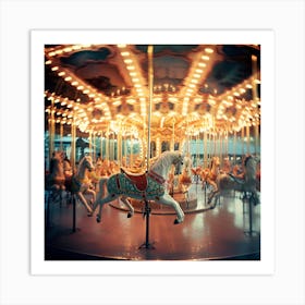 Carousel 3 Art Print