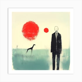 Dogs And Their People V Art Print