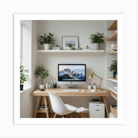 Home Office 20 Art Print