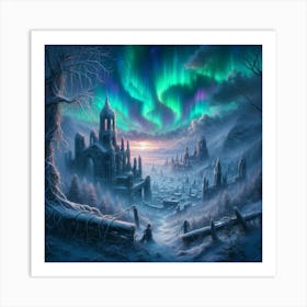 Frozen Echoes 31 Art Print