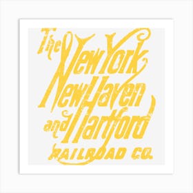 New York, New Haven And Hartford Railroad Art Print