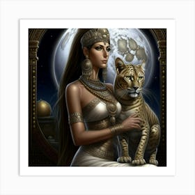 Egyptian Woman Art Print