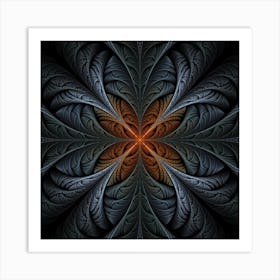 Art Abstract Fractal Pattern 2 Art Print