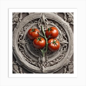 April'S Tomatoes Art Print