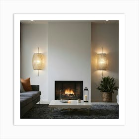 Modern Living Room 149 Art Print