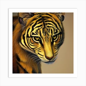 Beautiful Tiger 2 Art Print