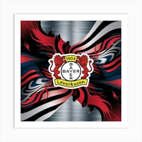 Bayer 04 Leverkusen Logo Wall Art Art Print