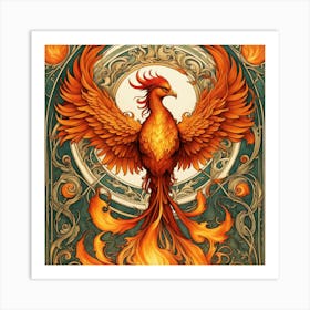 Phoenix 3 Art Print